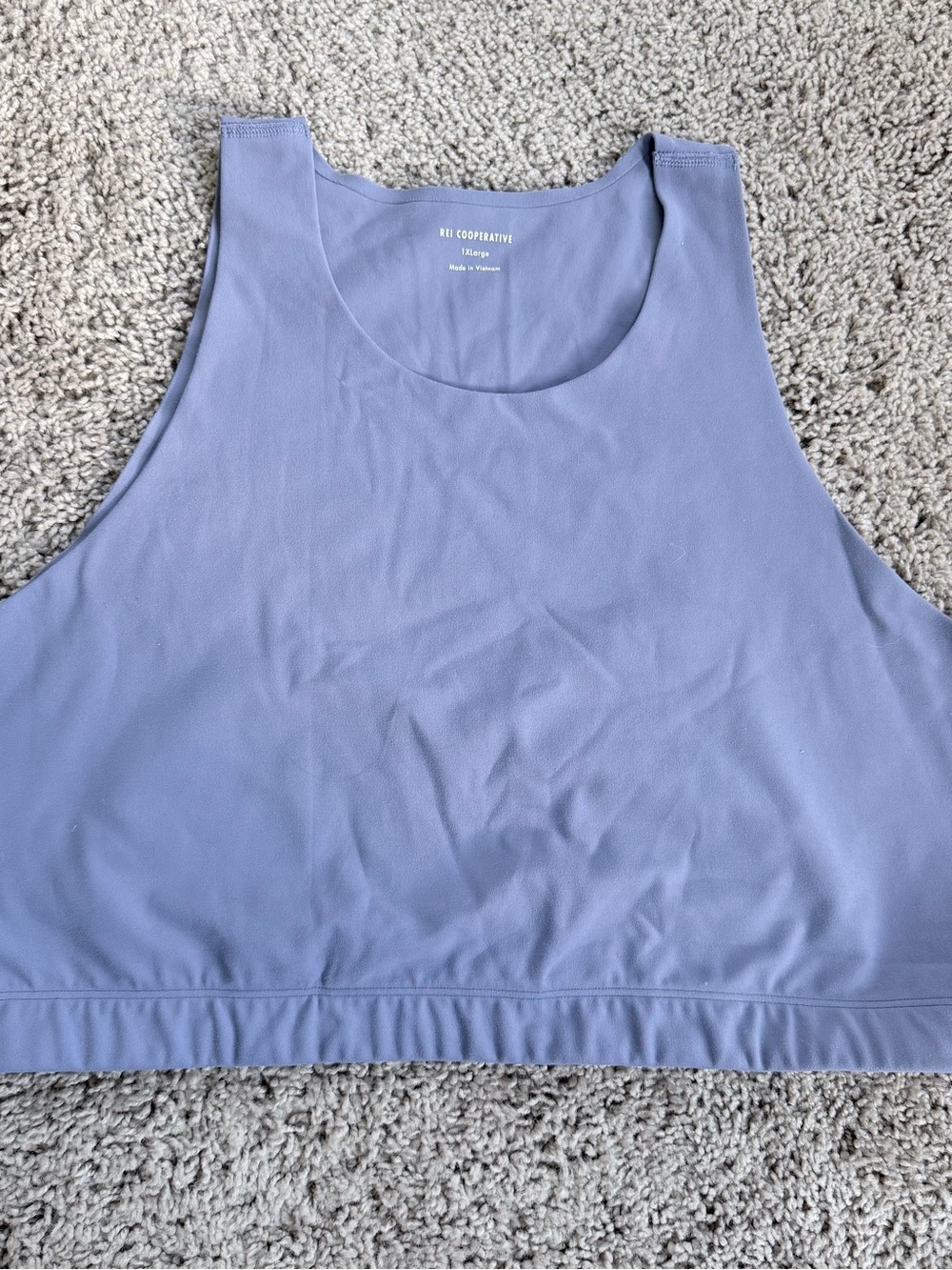 REI Cooperative Dusty Lavender High-Neck Sports Bra